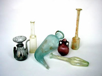 Argyruntum Roman glass